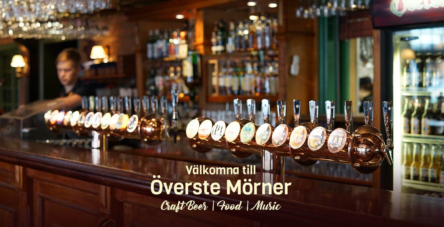 Överste Mörner Pub & Restaurang i Linköping, Lunch och Afterwork. Ett brett ölsortiment och Craft Beer